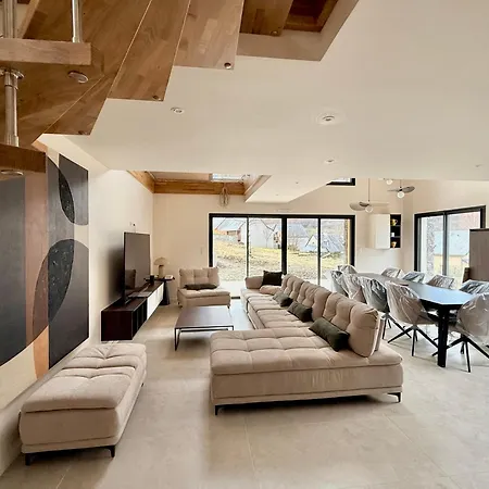 別荘 Magnifique Maison 10 Personnes A ルダンヴィエル